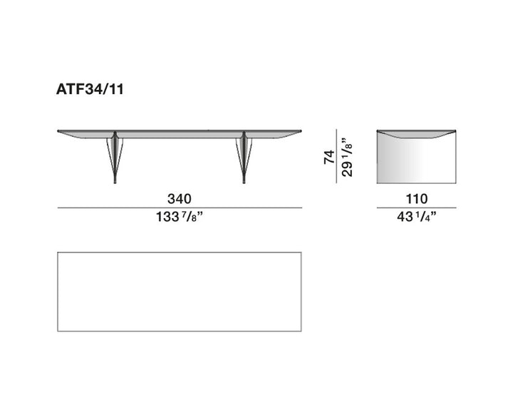 Dining Table - Ava - By Foster + Partners