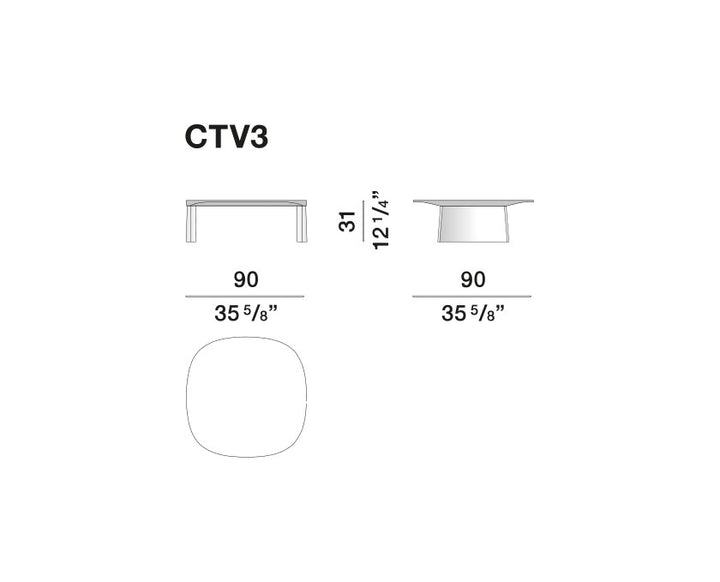 Coffee Table - Cleo - By Vincent Van Duysen