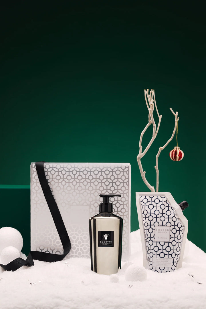 Gift Box - Hand Wash Gel Gentlemen In Silver