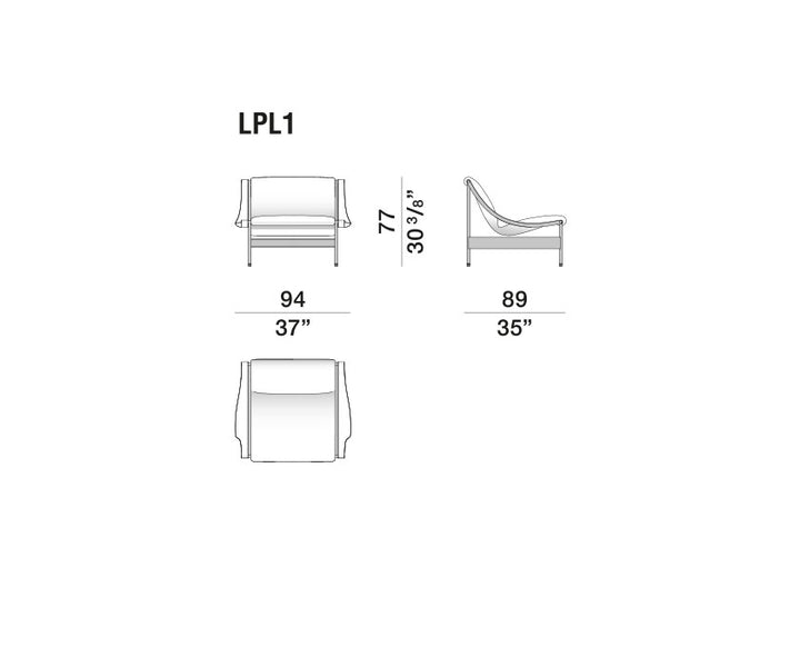 Armchair - Lia - By GamFratesi