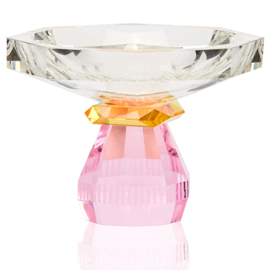 Madison Bowl - Clear/Yellow/Rose
