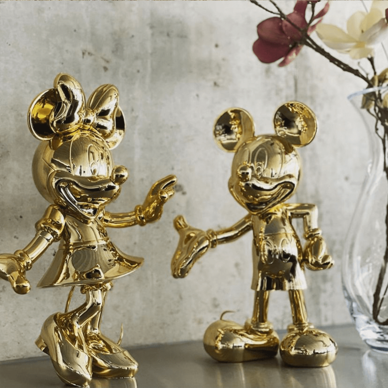 Minnie Welcome - Chromed Gold