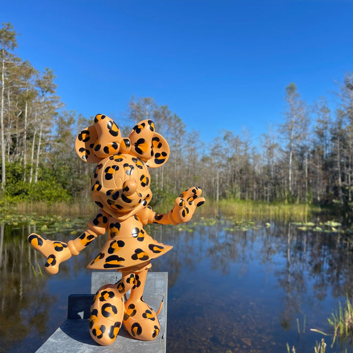 Minnie Welcome - Leopard - Small