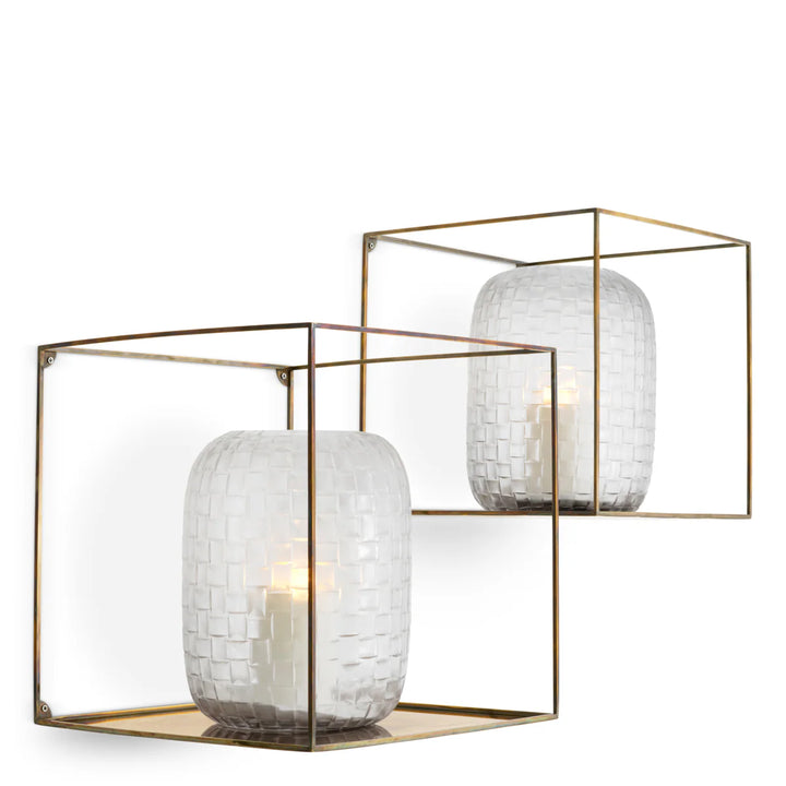 Wall Rack Deco square - Set of 2