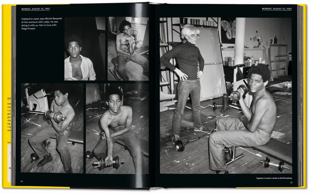 Book - Warhol on Basquiat