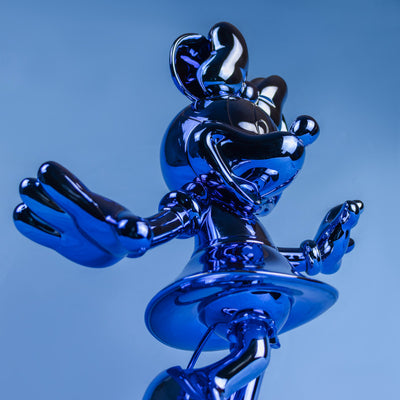 Minnie Welcome - Chromed Blue