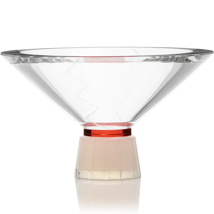 Hope Bowl Large - Clear Red