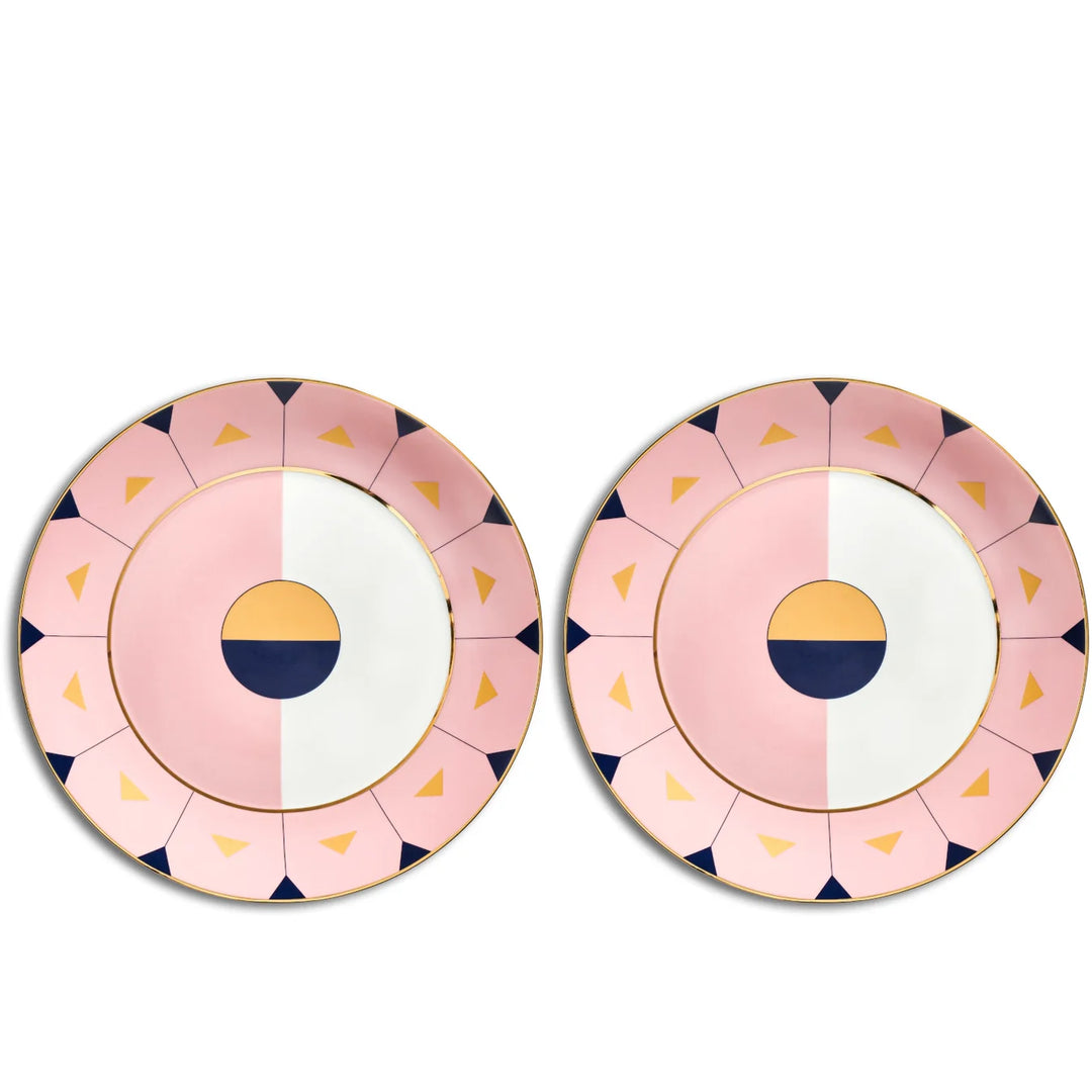 Dinner Plates - Pair of Madeira