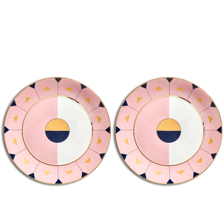 Dinner Plates - Pair of Madeira