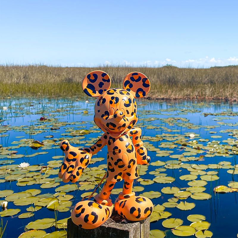 Mickey Welcome - Leopard - Medium