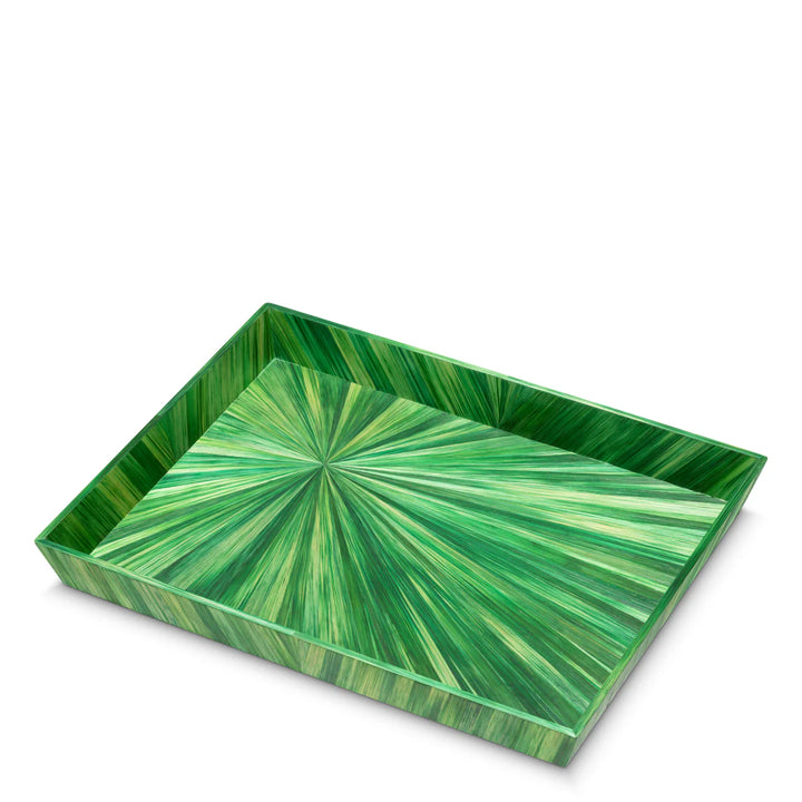 Desk Tray - Harvard L - Green