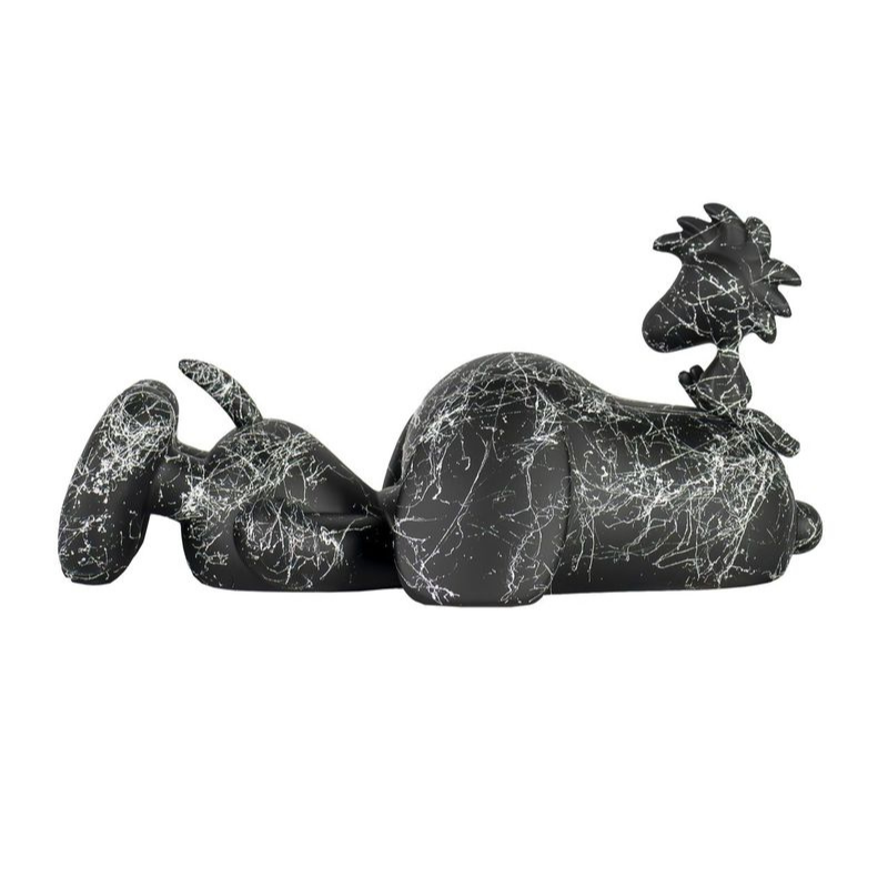 Snoopy & Woodstock - Graf - Black Small