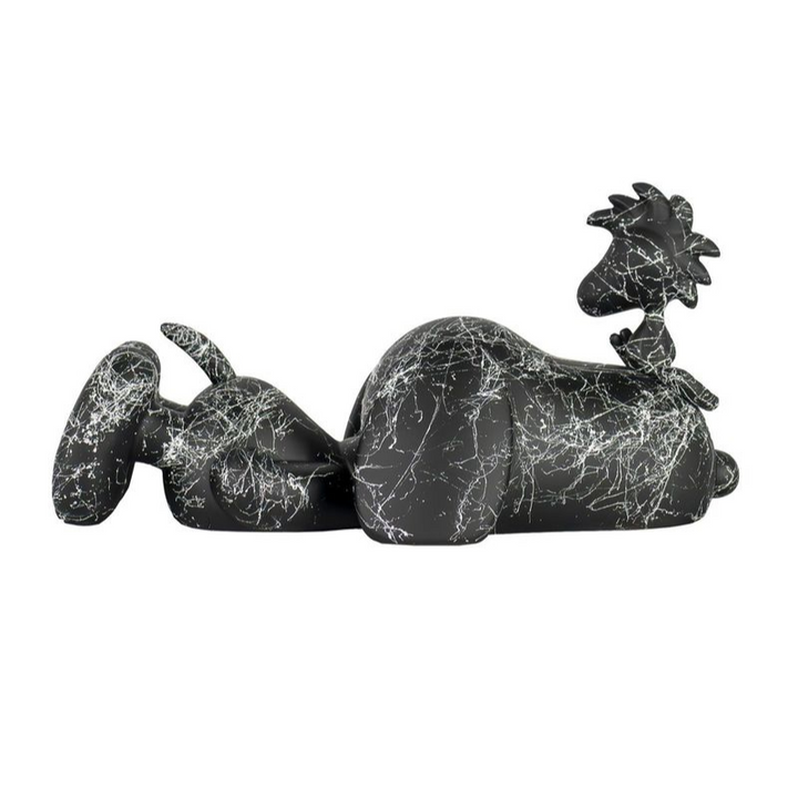Snoopy & Woodstock - Graf - Black Small