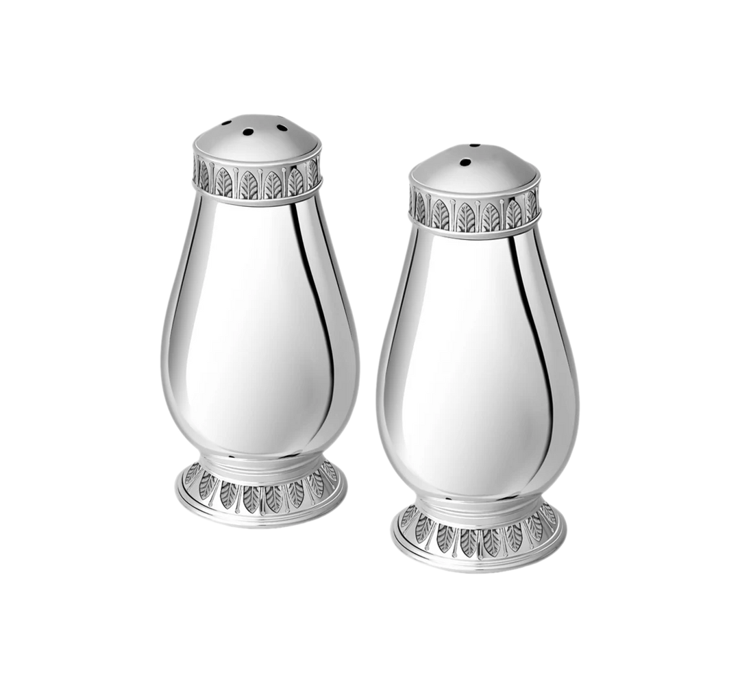 Malmaison - Salt & Pepper Shaker Set - Silver Plated