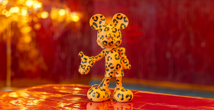 Mickey Welcome - Leopard - Small