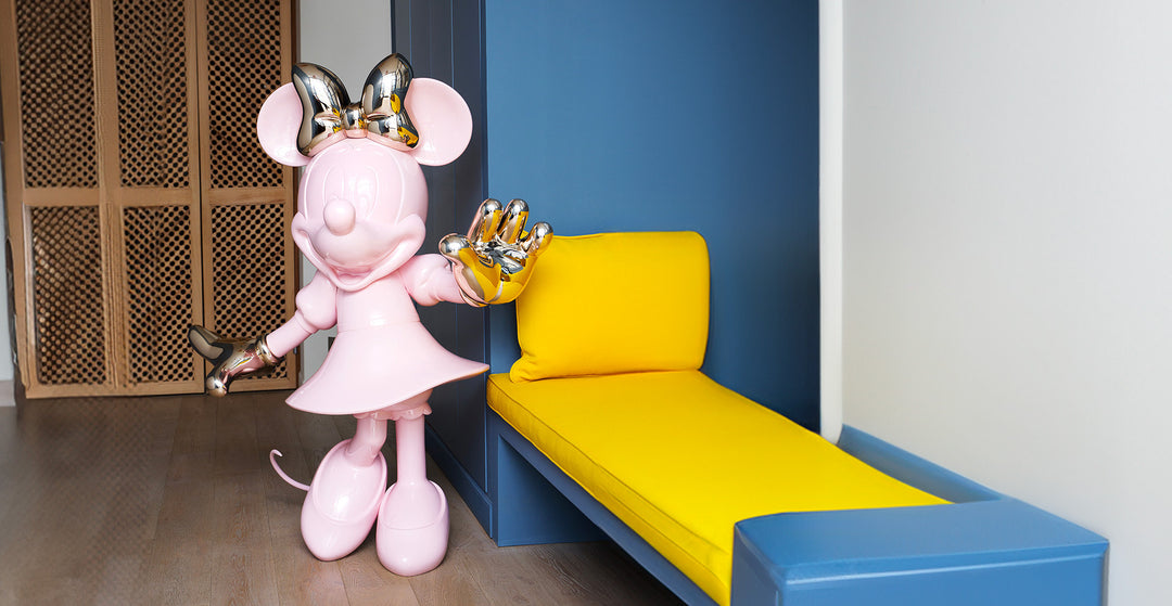 Minnie - Welcome Bicolor - Pink & Gold Large