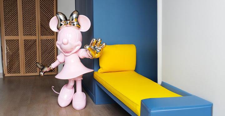 Minnie - Welcome Bicolor - Pink & Gold Large