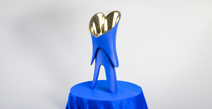 Love - Blue & Gold - Small