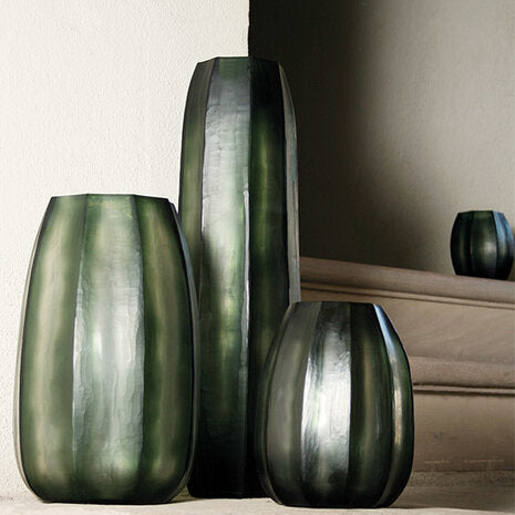 Vase - Koonam - Light Steelgrey / Black Steelgrey - XL