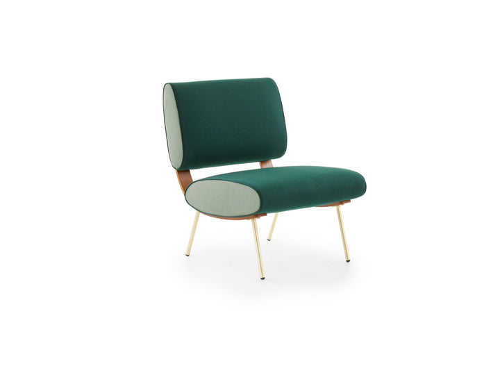 Armchair - Round D.154.5 - By Gio Ponti
