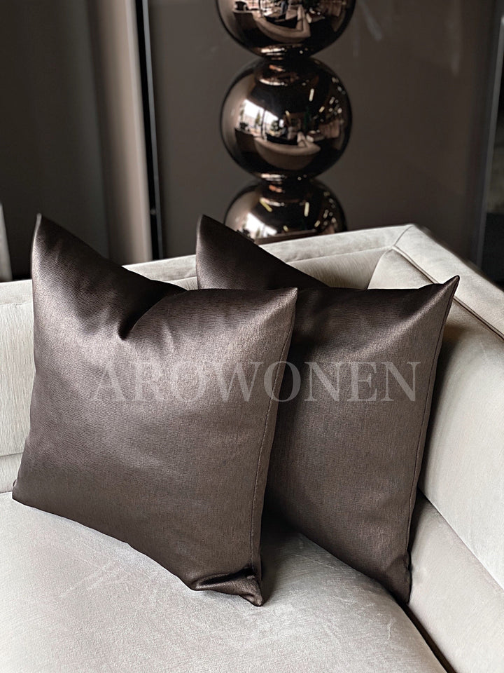 Decorative Cushion - Evelyna - Dark Chocolate