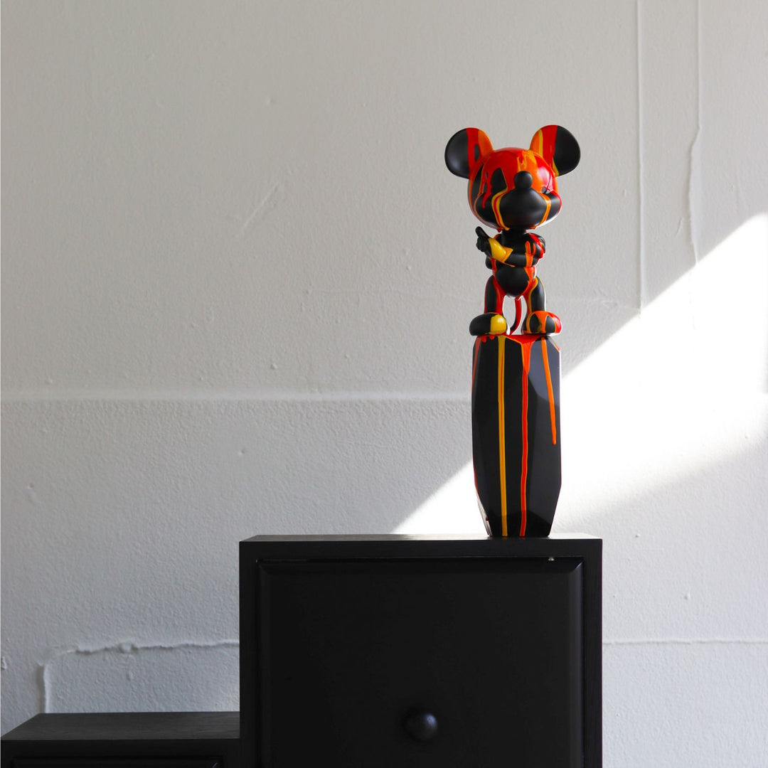 Mickey - Flow - Black & Red Large