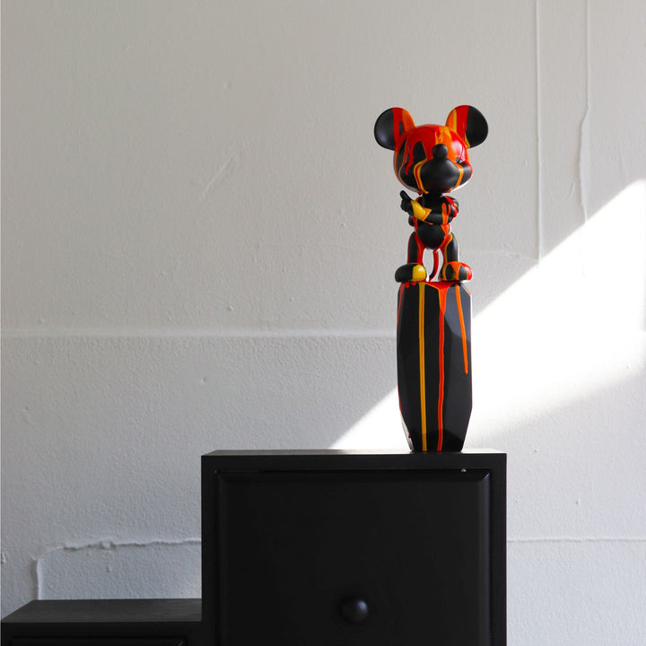 Mickey - Flow - Black & Red Large