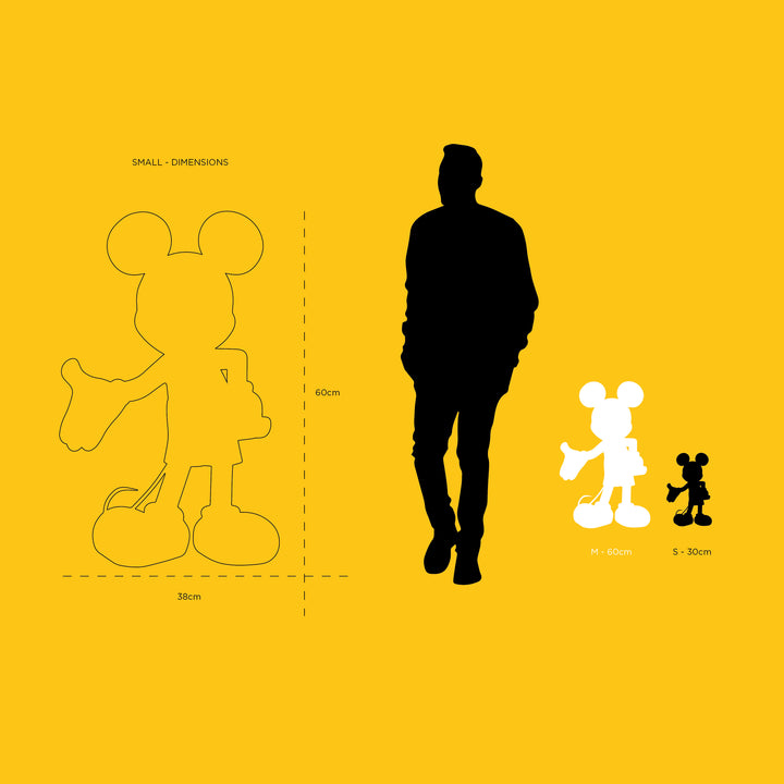 Mickey Welcome - Chromed - Gold Medium