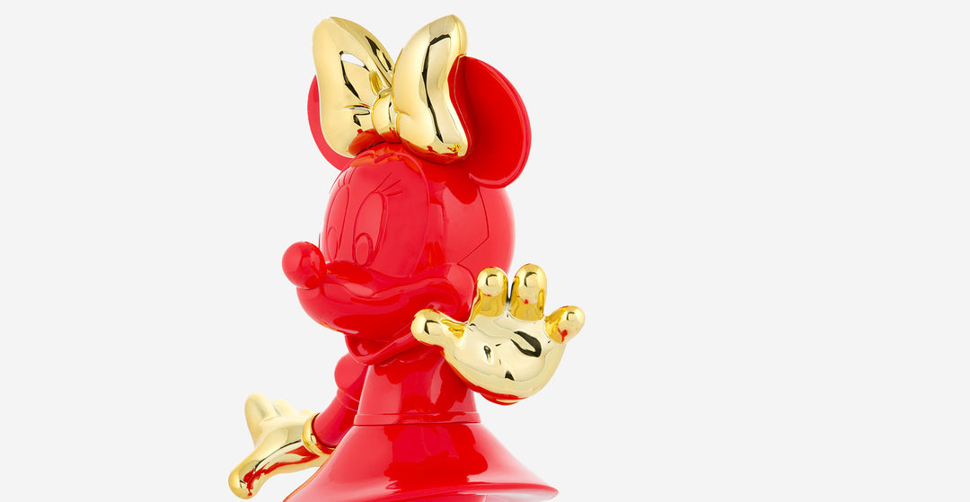 Minnie - Welcome Bicolor - Red & Gold Large