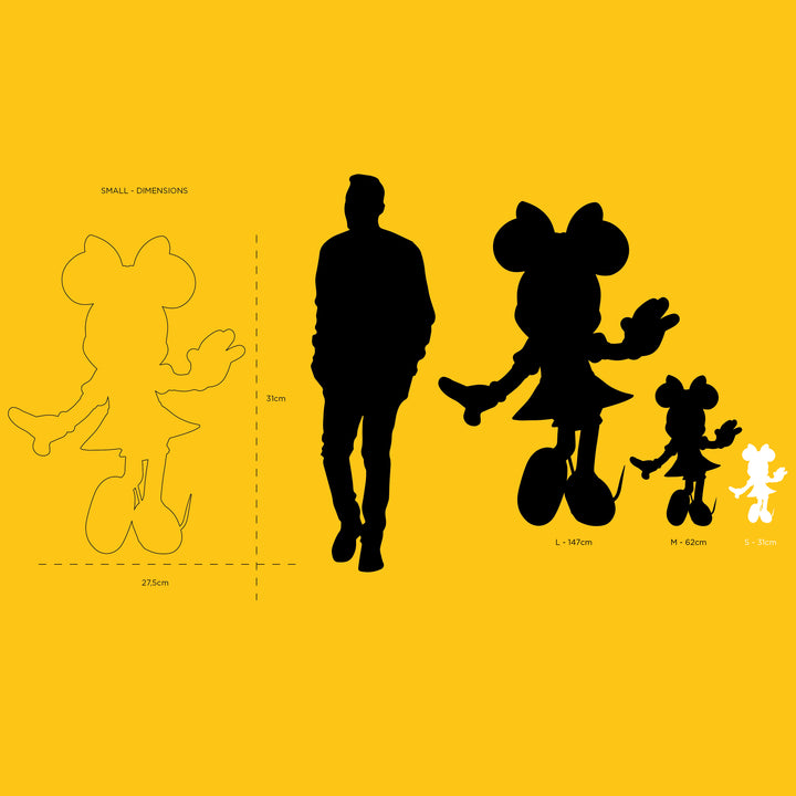 Minnie - Welcome Bicolor - Black & Gold Small