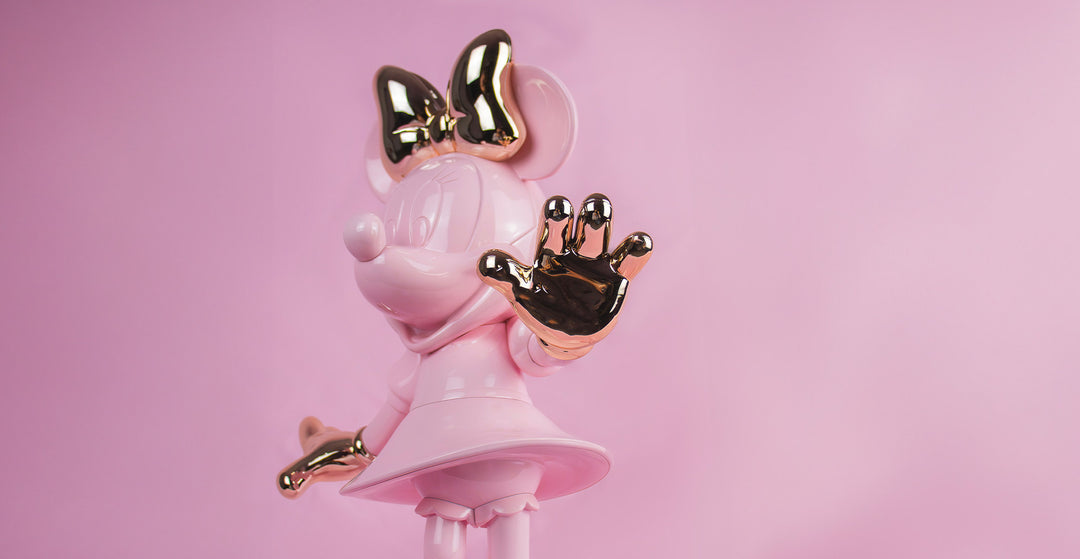 Minnie - Welcome Bicolor - Pink & Gold Medium