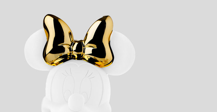 Minnie - Welcome Bicolor - White & Gold Medium