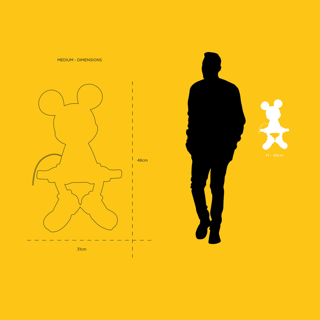 Mickey - Take 2 Gold & White - Medium