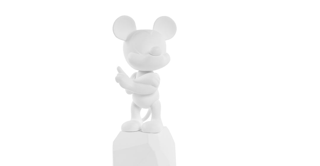 Mickey - Rock - White Small