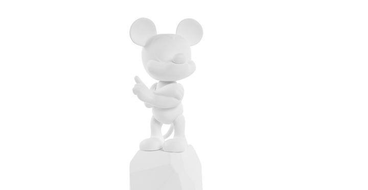 Mickey - Rock - White Small