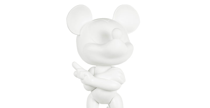 Mickey - Rock - White Large