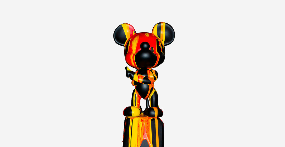 Mickey - Flow - Black & Red Large