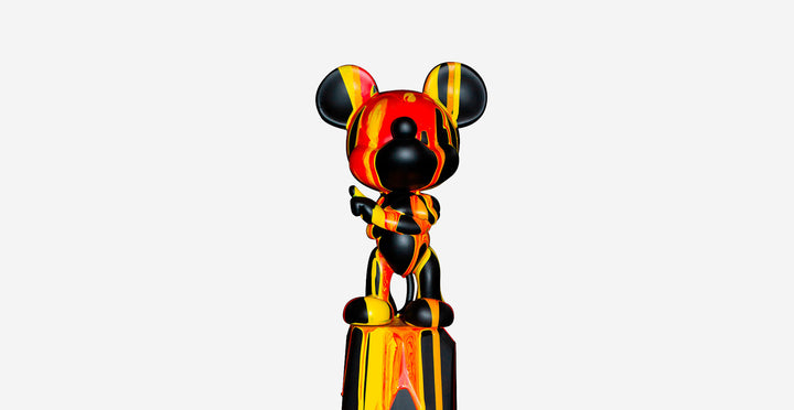 Mickey - Flow - Black & Red Large