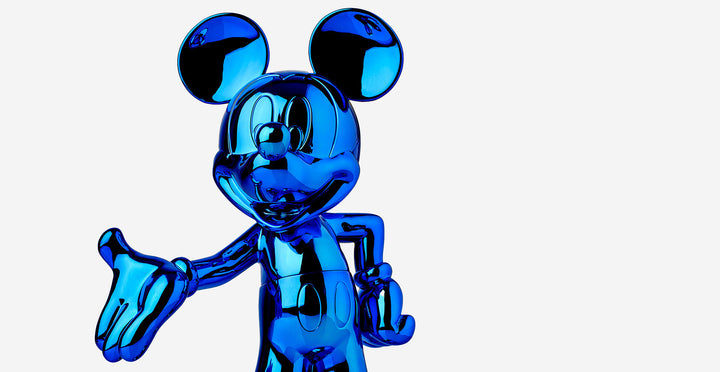 Mickey Welcome - Chromed - Galaxy Small