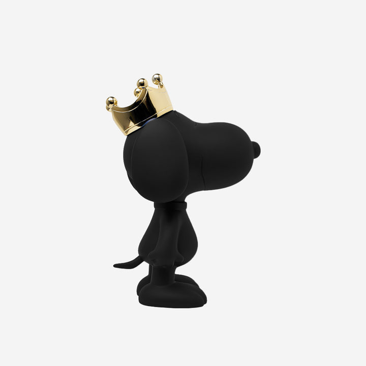 Snoopy - Crown Bicolor - Black & Gold Medium