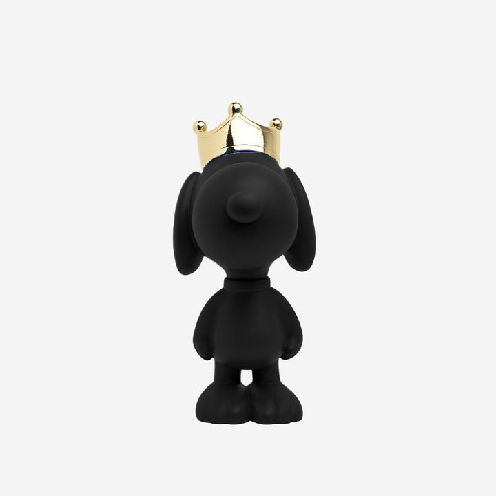 Snoopy - Crown Bicolor - Black & Gold Medium