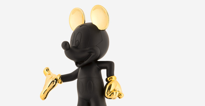 Mickey Welcome - Bicolore - Black & Gold Medium