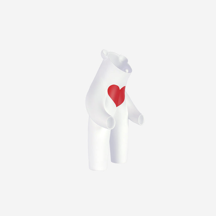 Brave - White & Red - Small