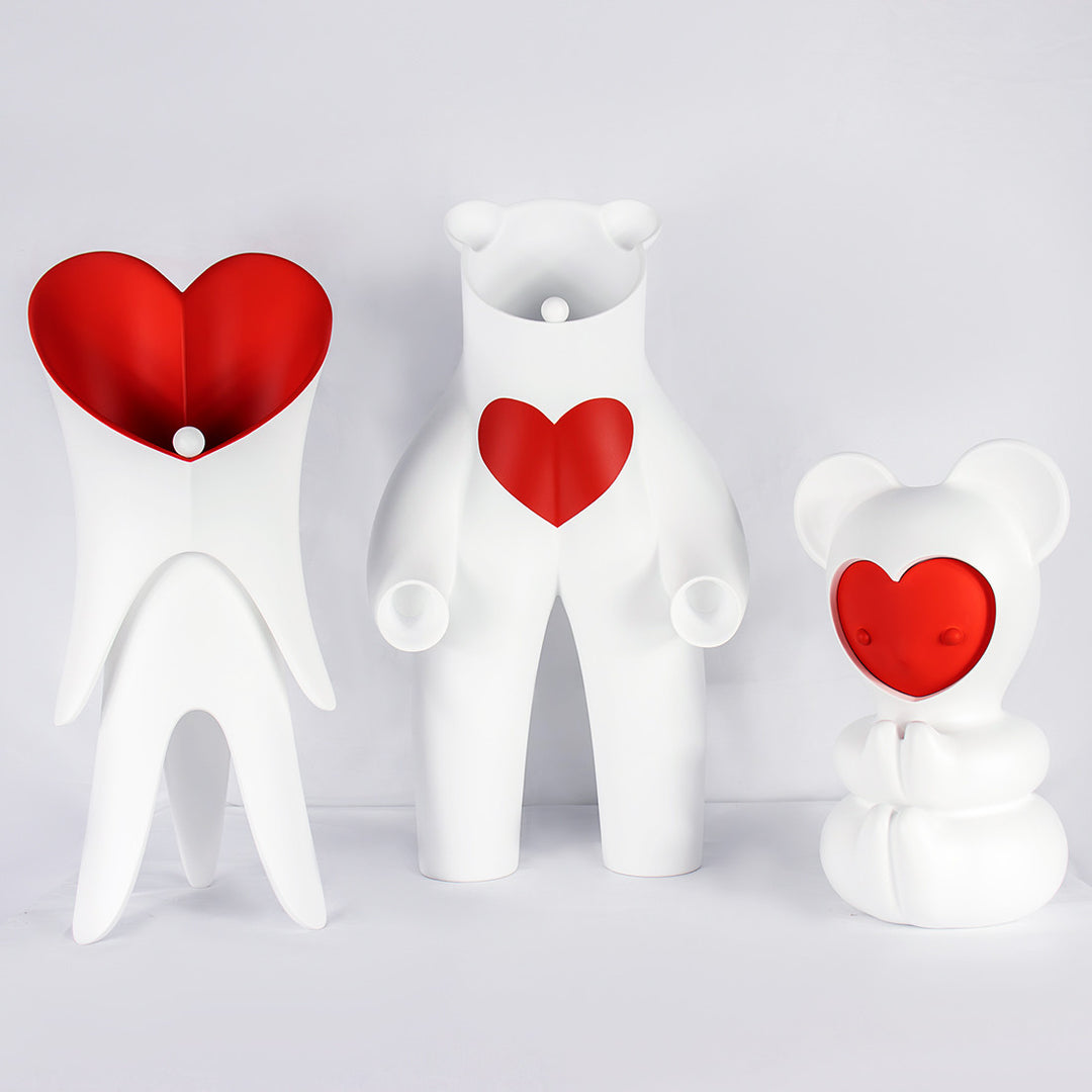 Brave - White & Red - Small