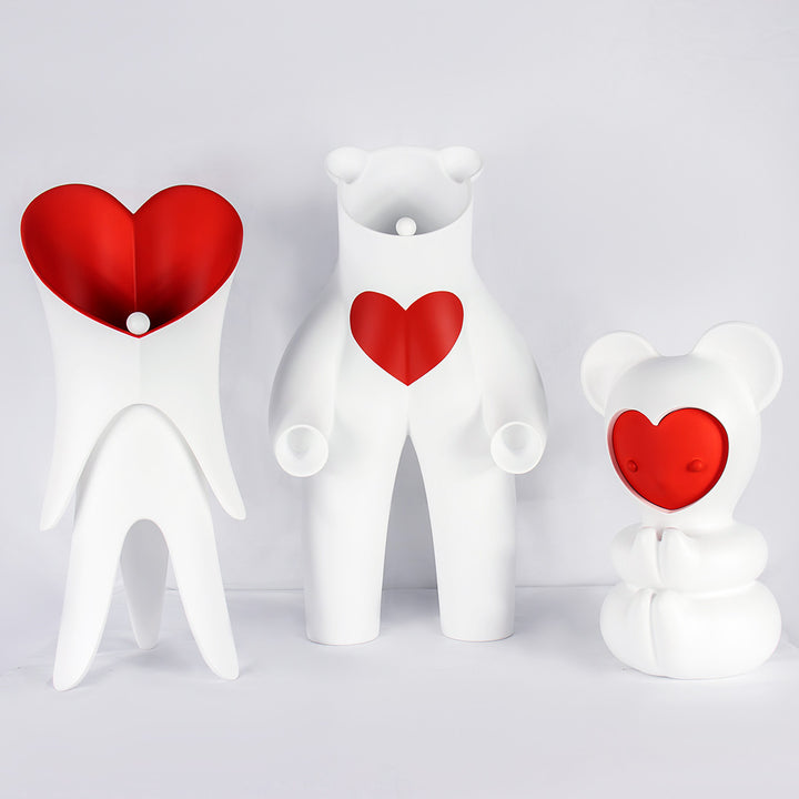 Brave - White & Red - Small