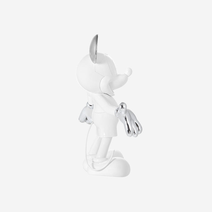 Mickey Welcome - Bicolore - White & Silver Medium