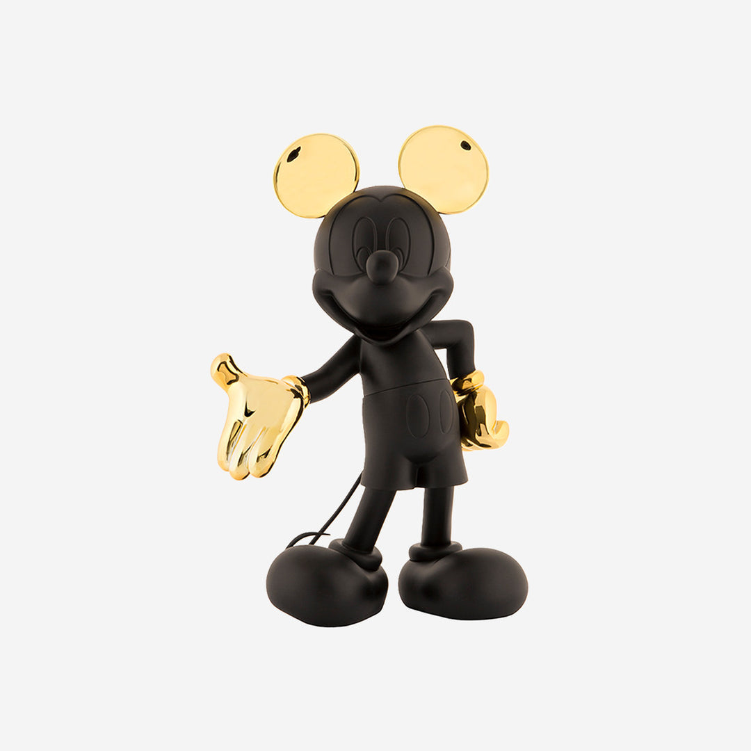 Mickey Welcome - Bicolore - Black & Gold Medium