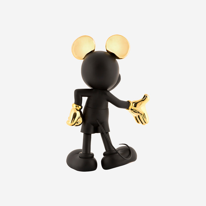 Mickey Welcome - Bicolore - Black & Gold Medium