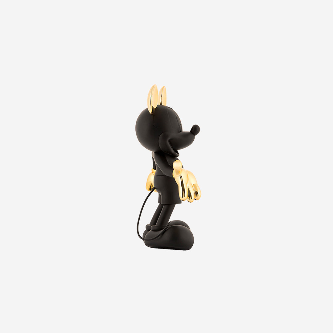 Mickey Welcome - Bicolore - Black & Gold Small