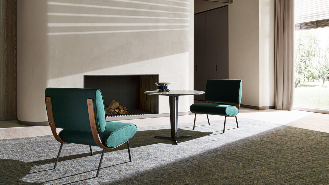 Armchair - Round D.154.5 - By Gio Ponti